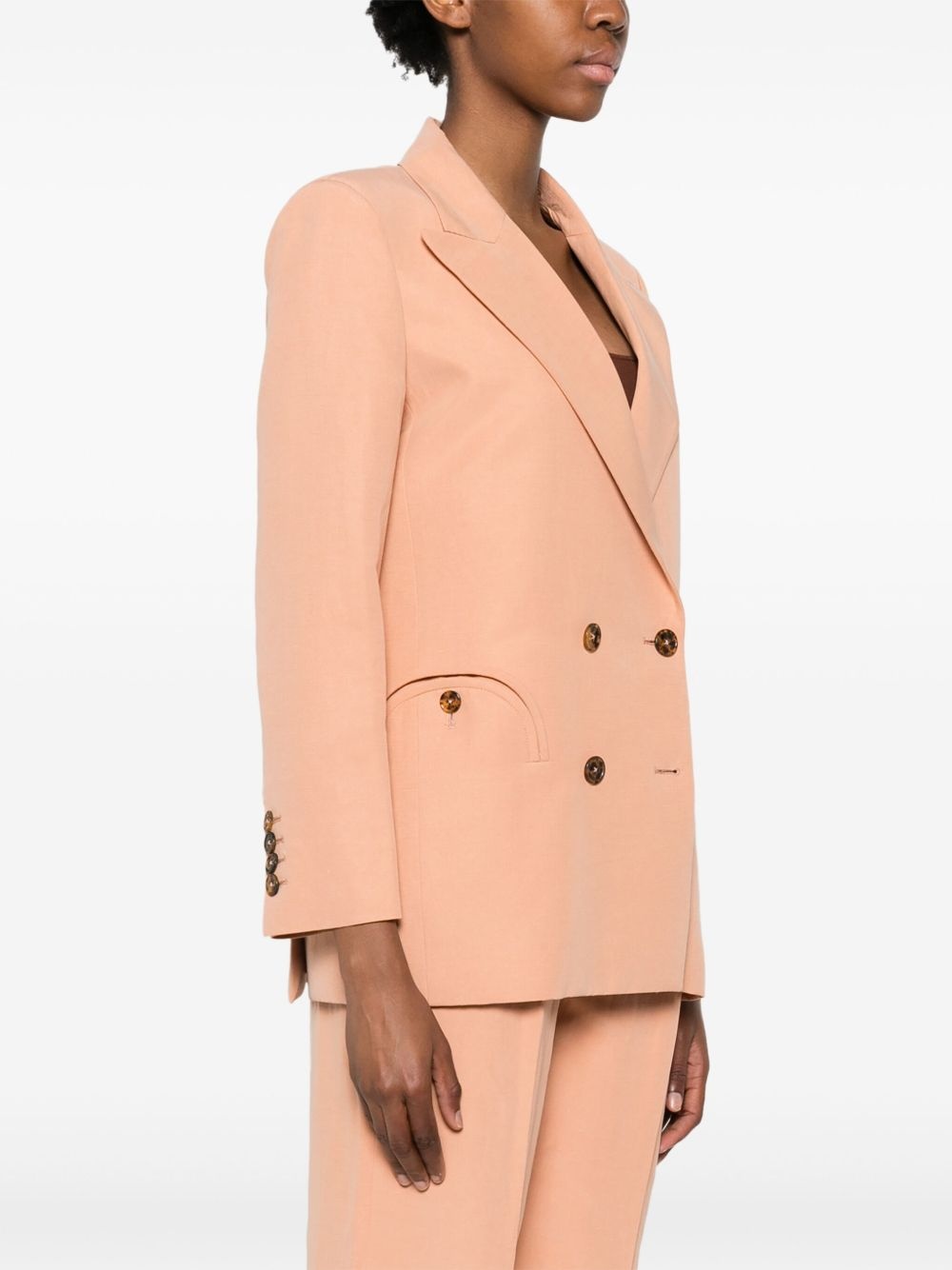 double-breasted blazer - 3