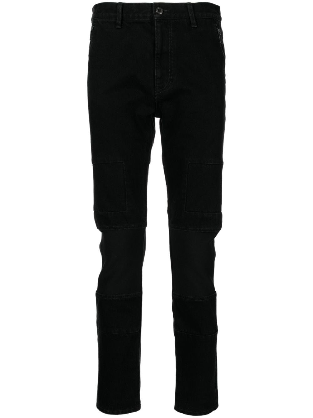 mid-rise slim-cut jeans - 1