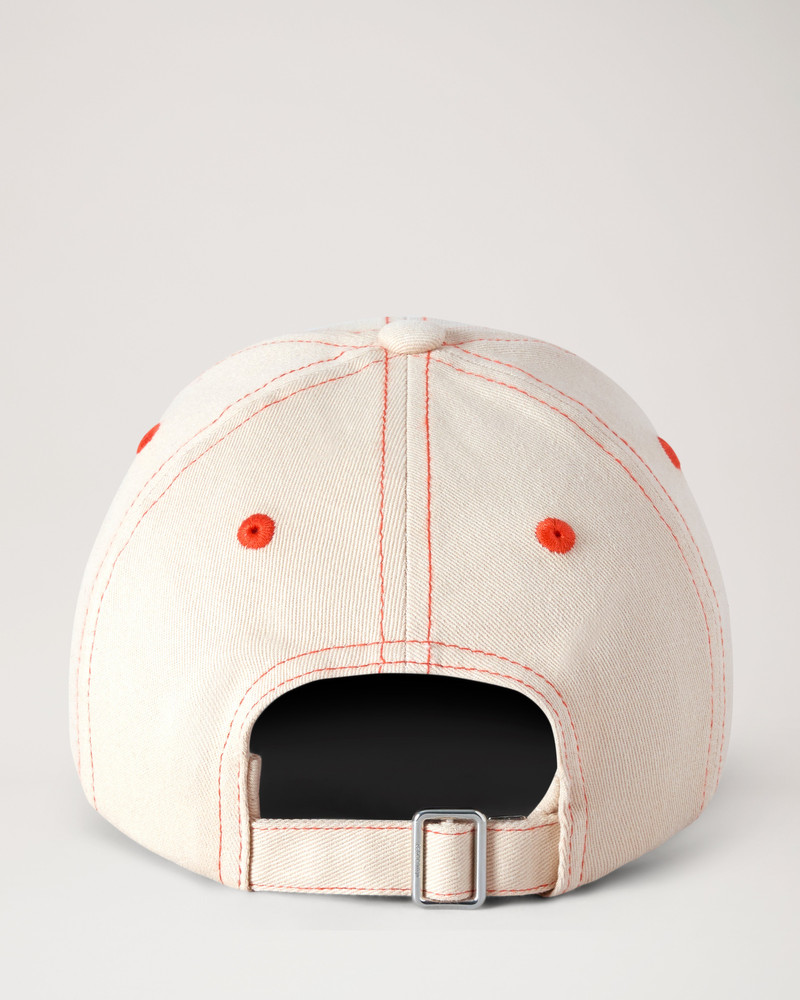 Mulberry Tree Baseball Cap - Colour Block Ecru & Night Sky Cotton 4