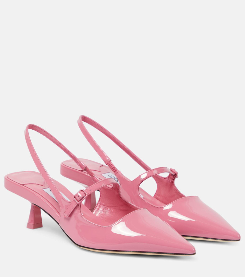Didi 45 patent leather slingback pumps 1