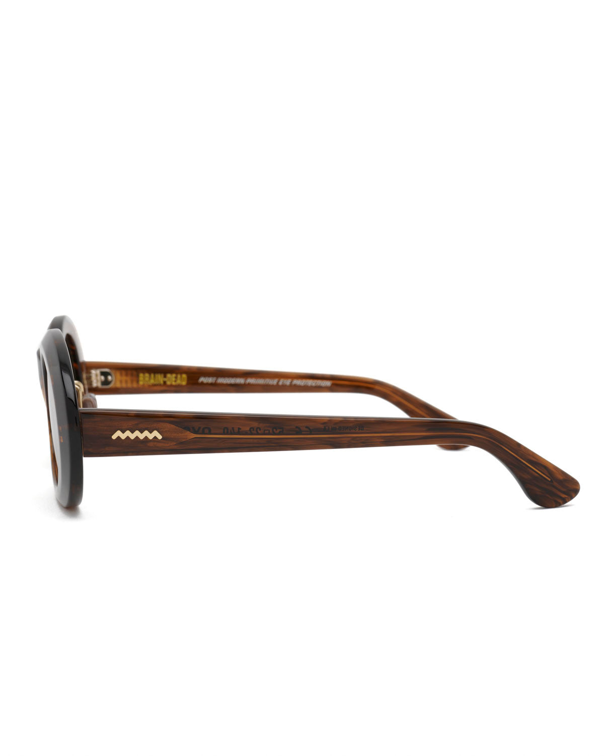 Oyster Post Modern Primitive Eye Protection - Tortoise Smoke - 2