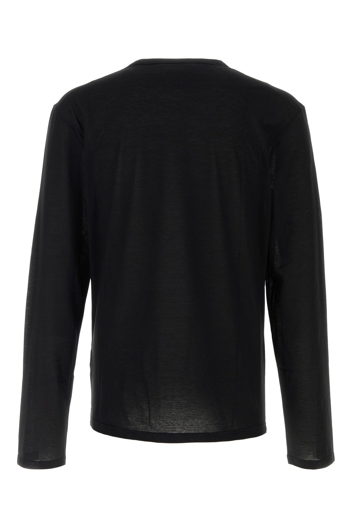 Black cotton t-shirt - 2