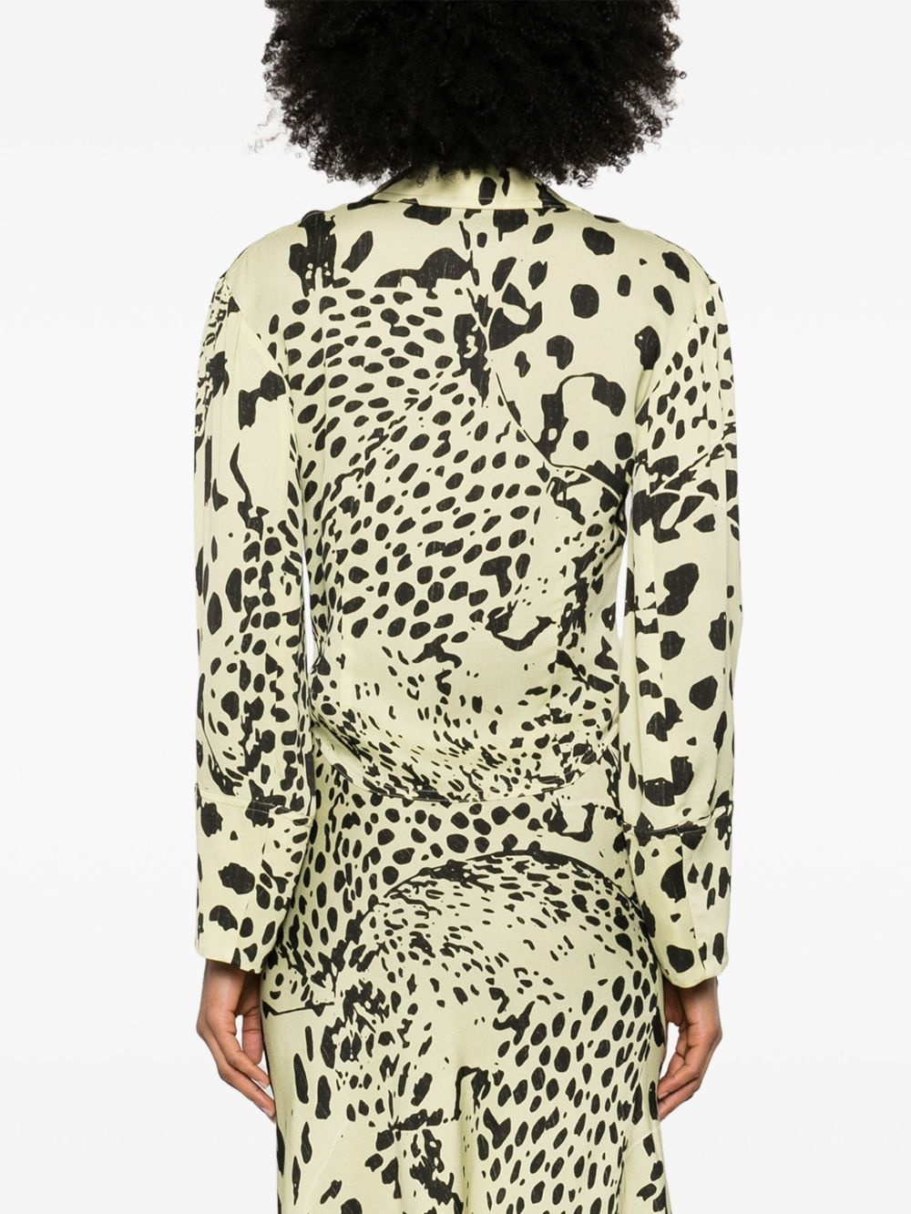 animal-print shirt - 4