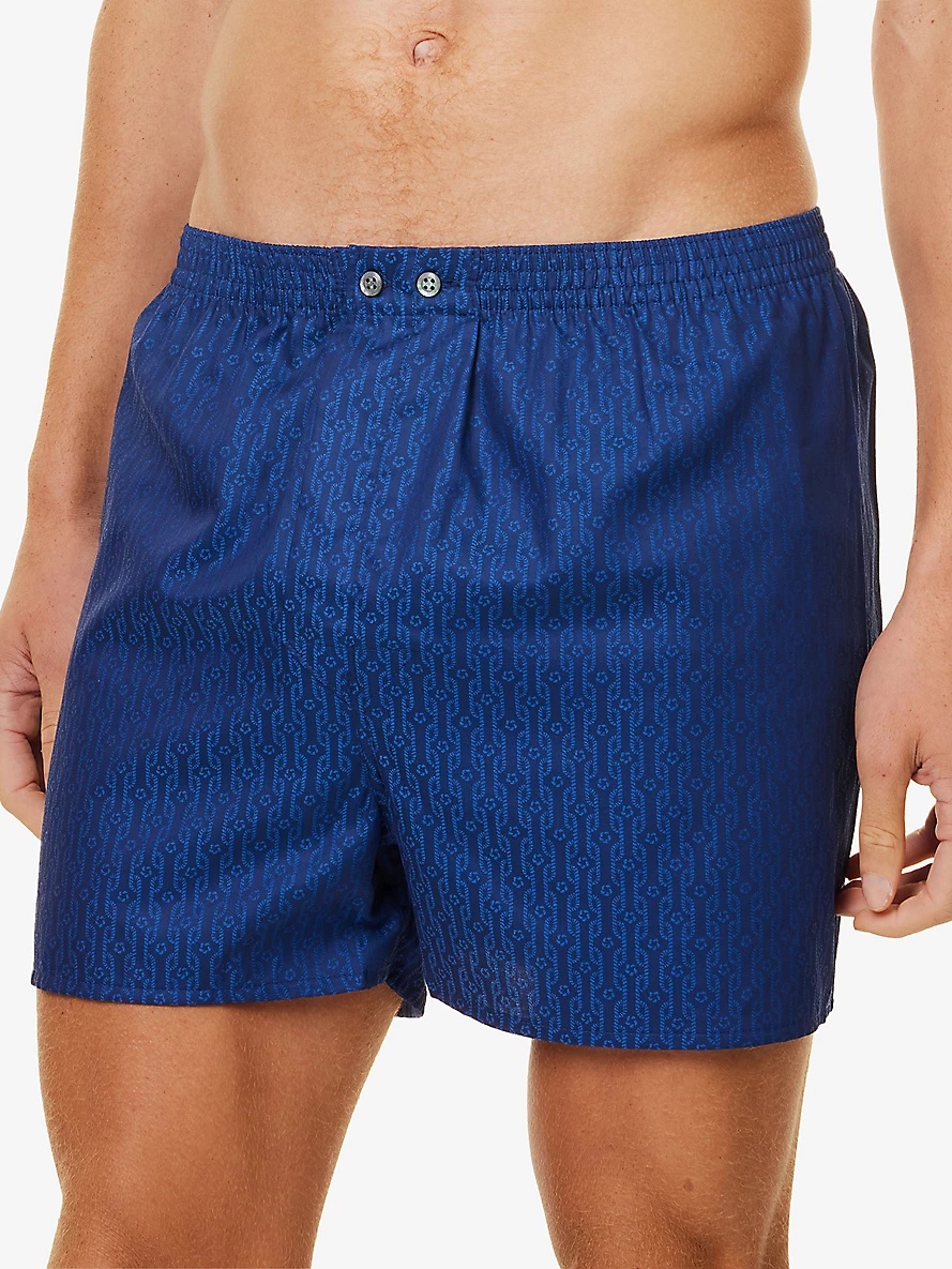 Paris mid-rise cotton boxer shorts - 2