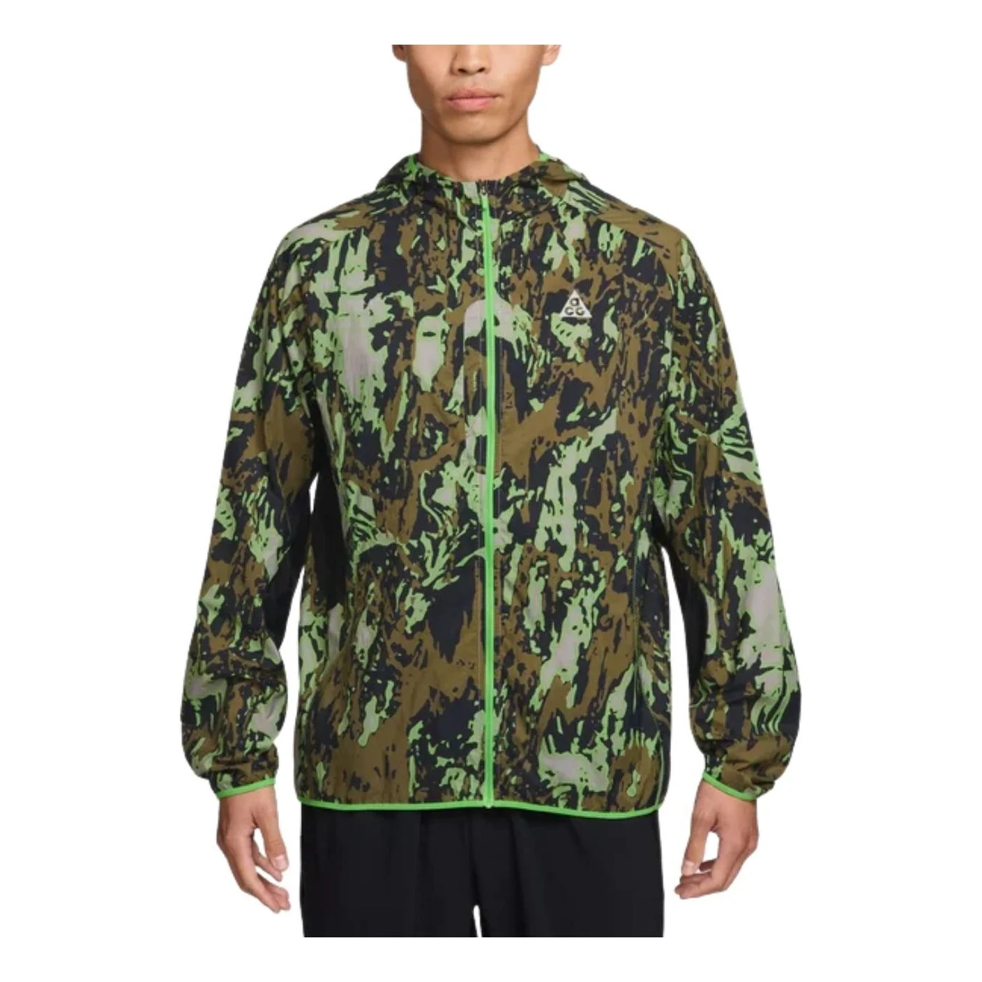 Nike ACG Trail Running Jacket 'College Grey Mean Green' IF2171-009 - 1