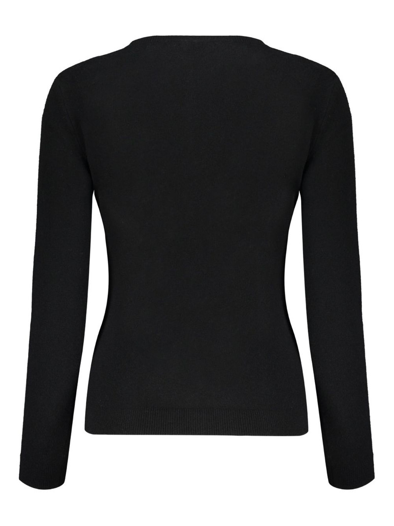 Valentino intarsia-knit logo jumper outlook