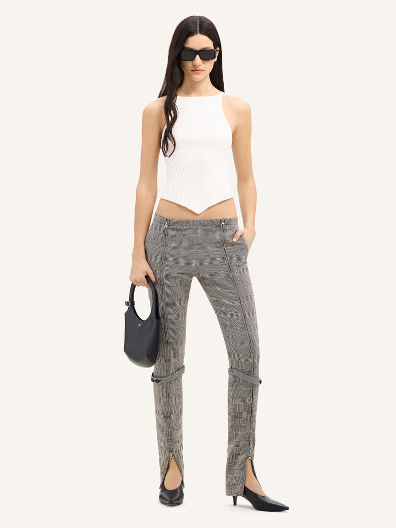 courrèges POINTY RIB KNIT TANK TOP outlook