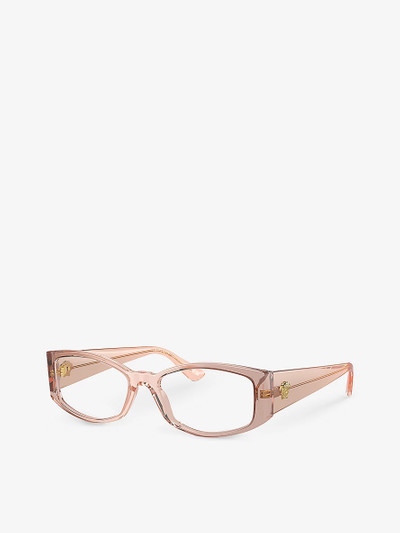 VERSACE VE3343 irregular-frame plastic sunglasses outlook