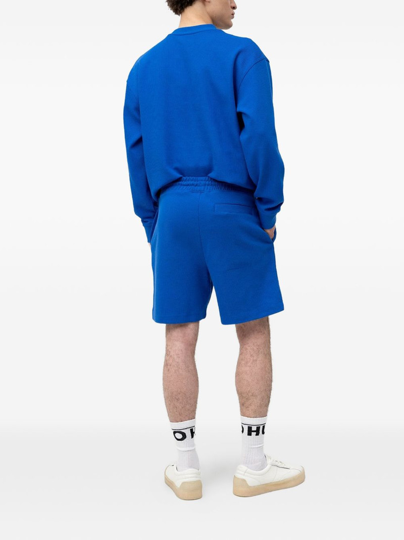 HUGO drawstring-fastening shorts outlook