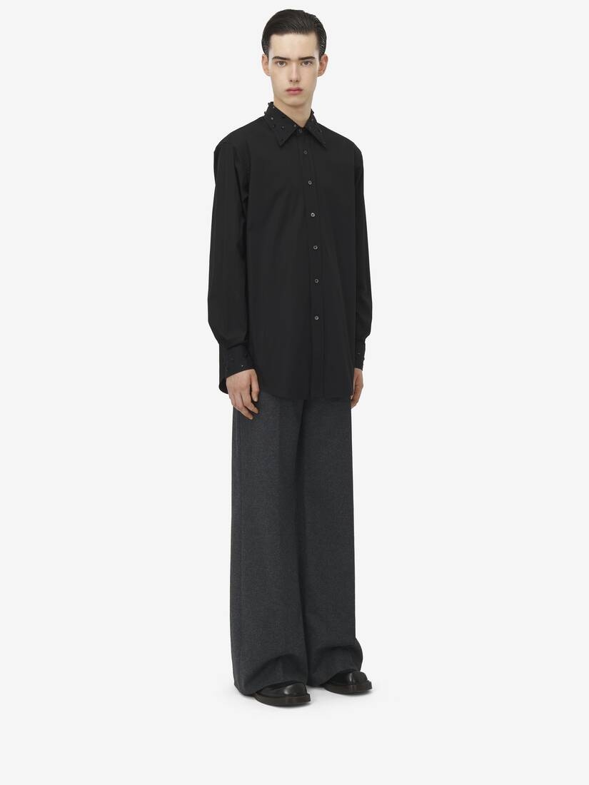 Cosmic Stone Embroidery Shirt - 4