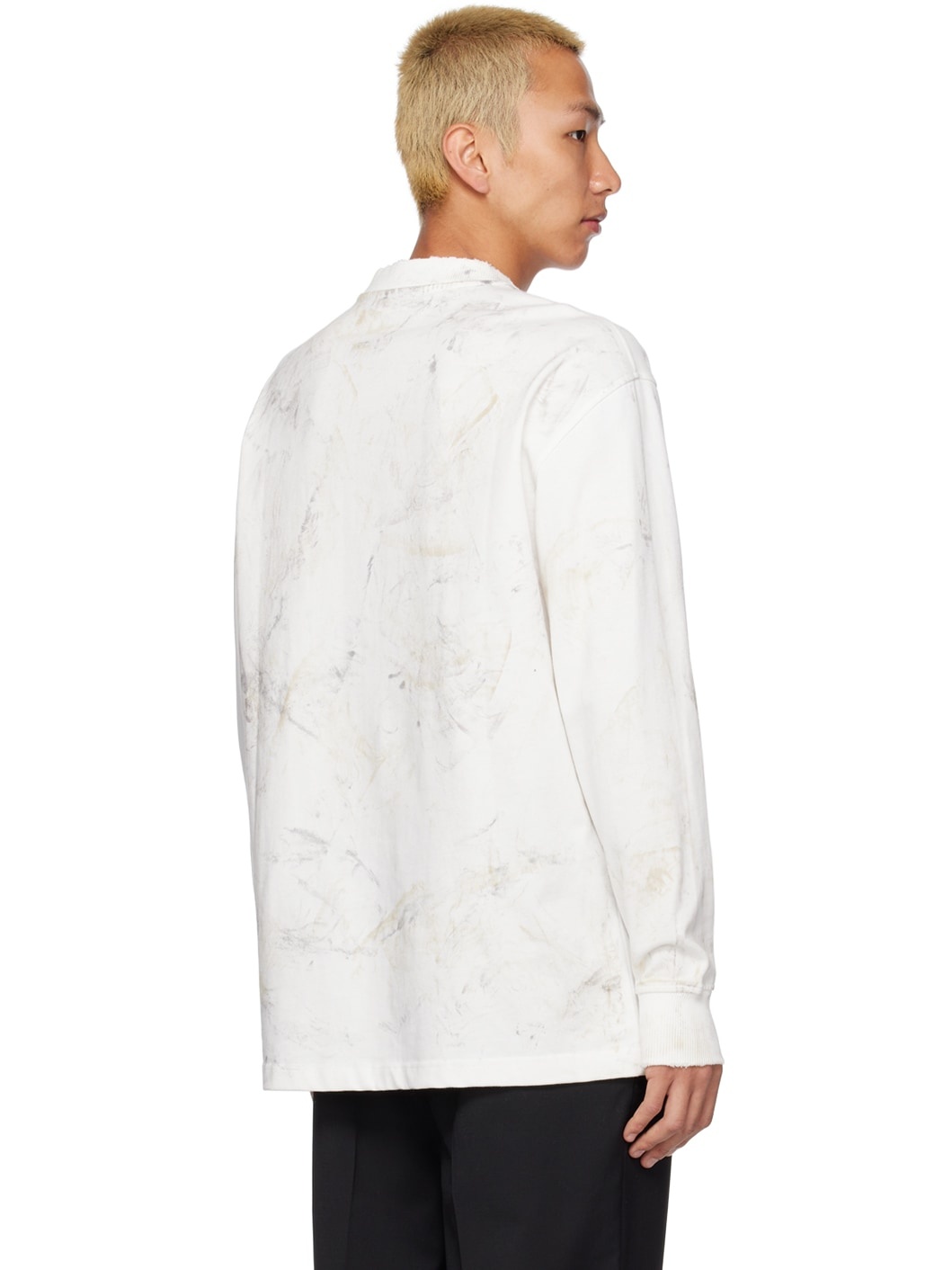 Off-White Boxy Long Sleeve T-Shirt - 3