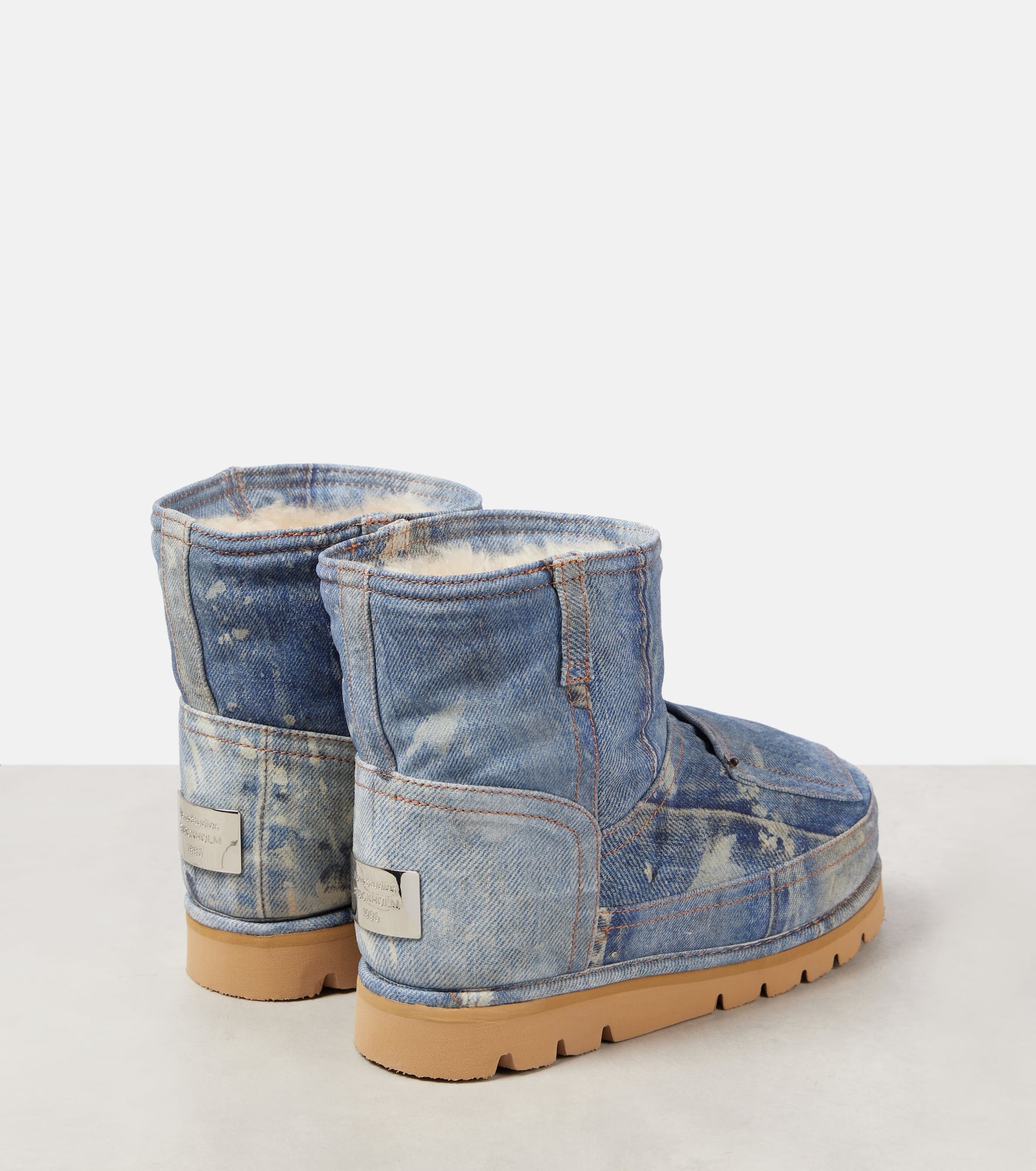 Batter shearling-lined boots - 2