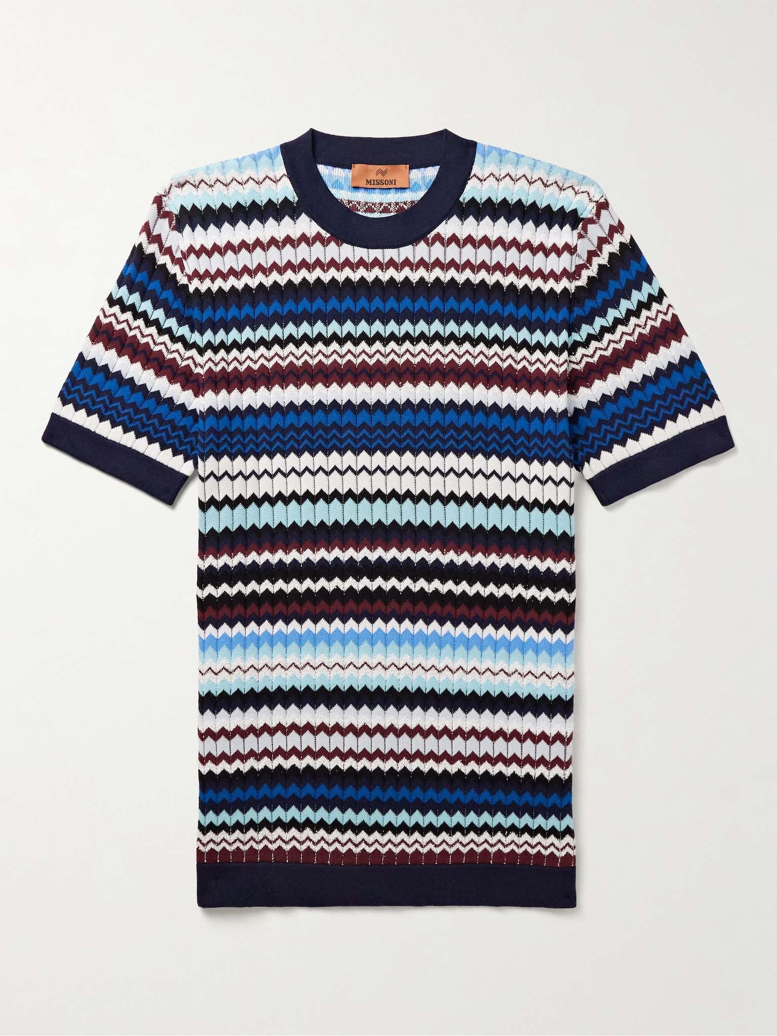 Striped Cotton T-Shirt - 1