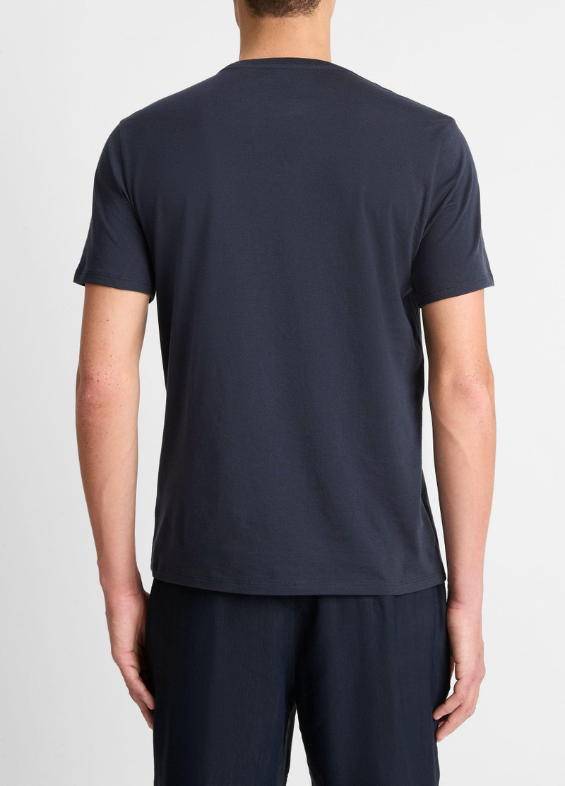 Vince Pima Cotton Crew Neck T-Shirt outlook