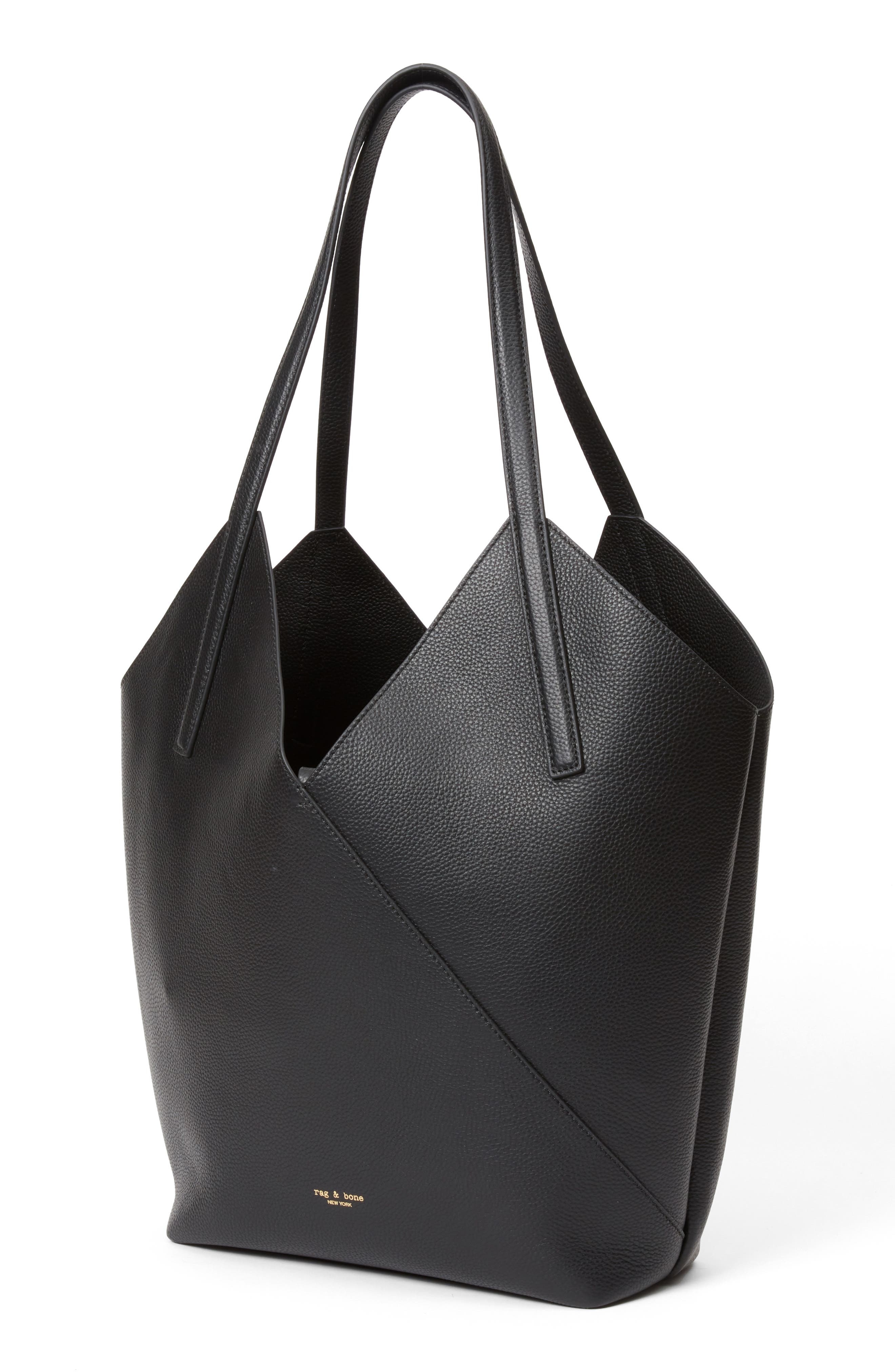 rag & bone Alix Leather Tote in Black at Nordstrom - 3