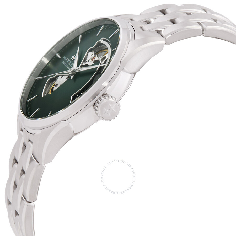 Hamilton - Hamilton Jazzmaster Open Heart Automatic Green Dial Men's Watch H32705160 - 2