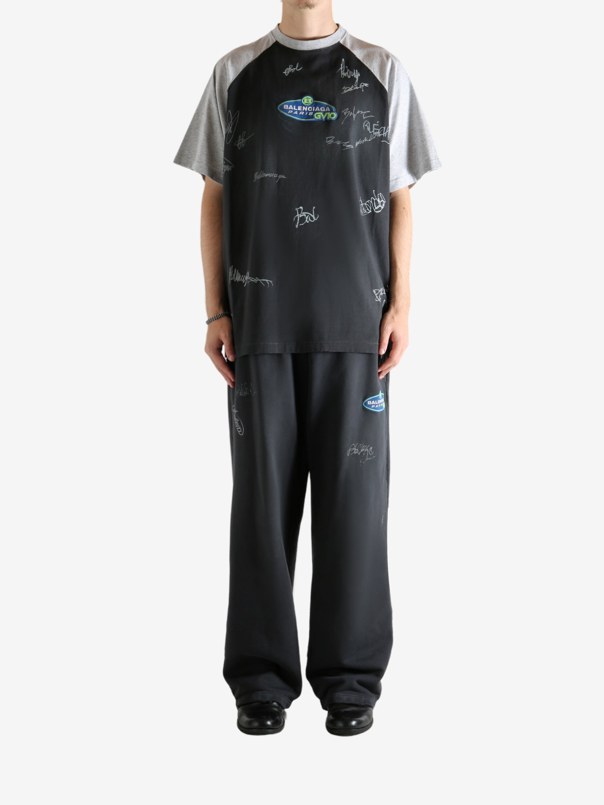 BALENCIAGA - Men Raglan Oversized T-Shirt - 4