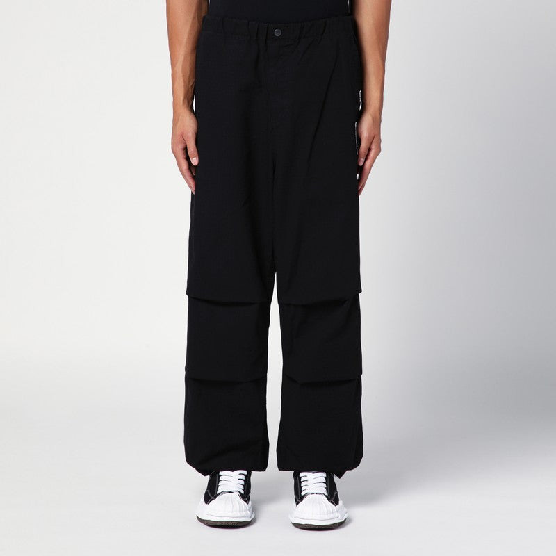 Maison Mihara Yasuhiro Black Parachute Trousers Men - 1