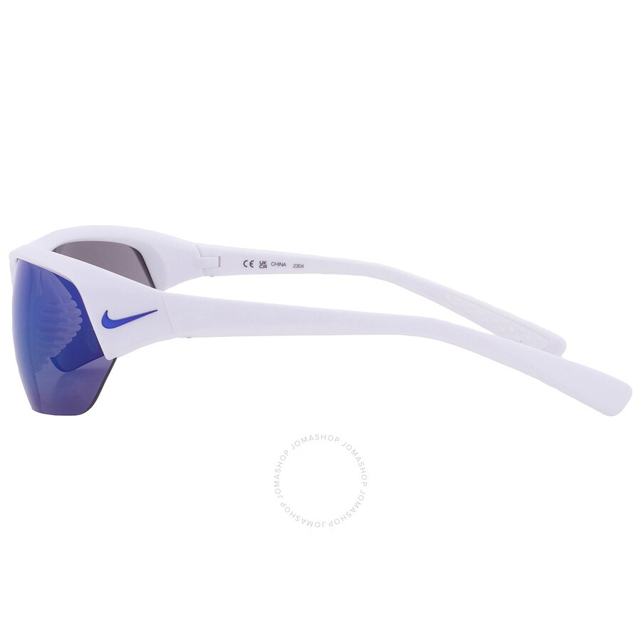 Nike Blue Mirror Wrap Men's Sunglasses NIKE SKYLON ACE FQ4683 104 69 - 4