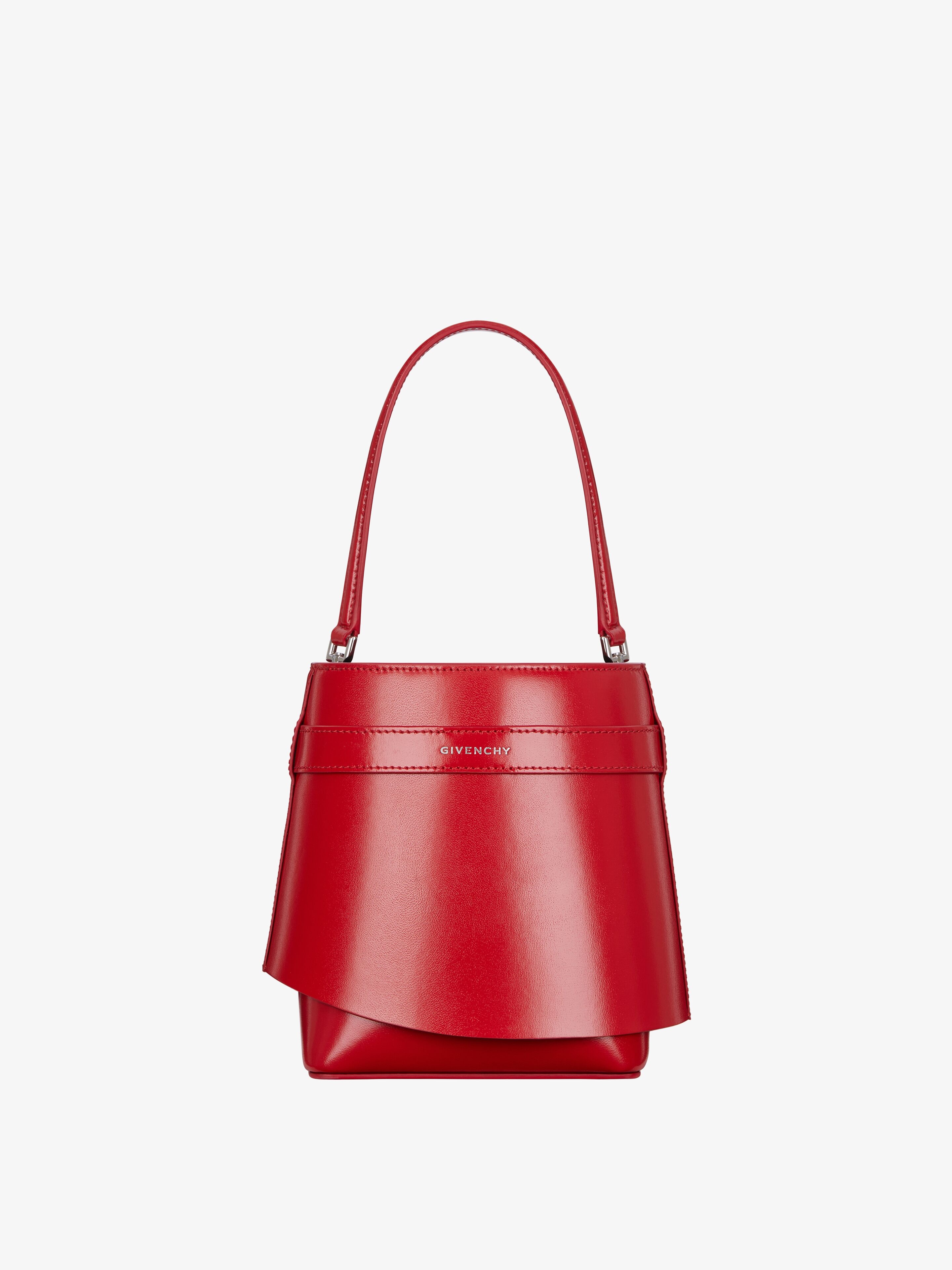 Givenchy SHARK LOCK BUCKET BAG IN BOX LEATHER | REVERSIBLE