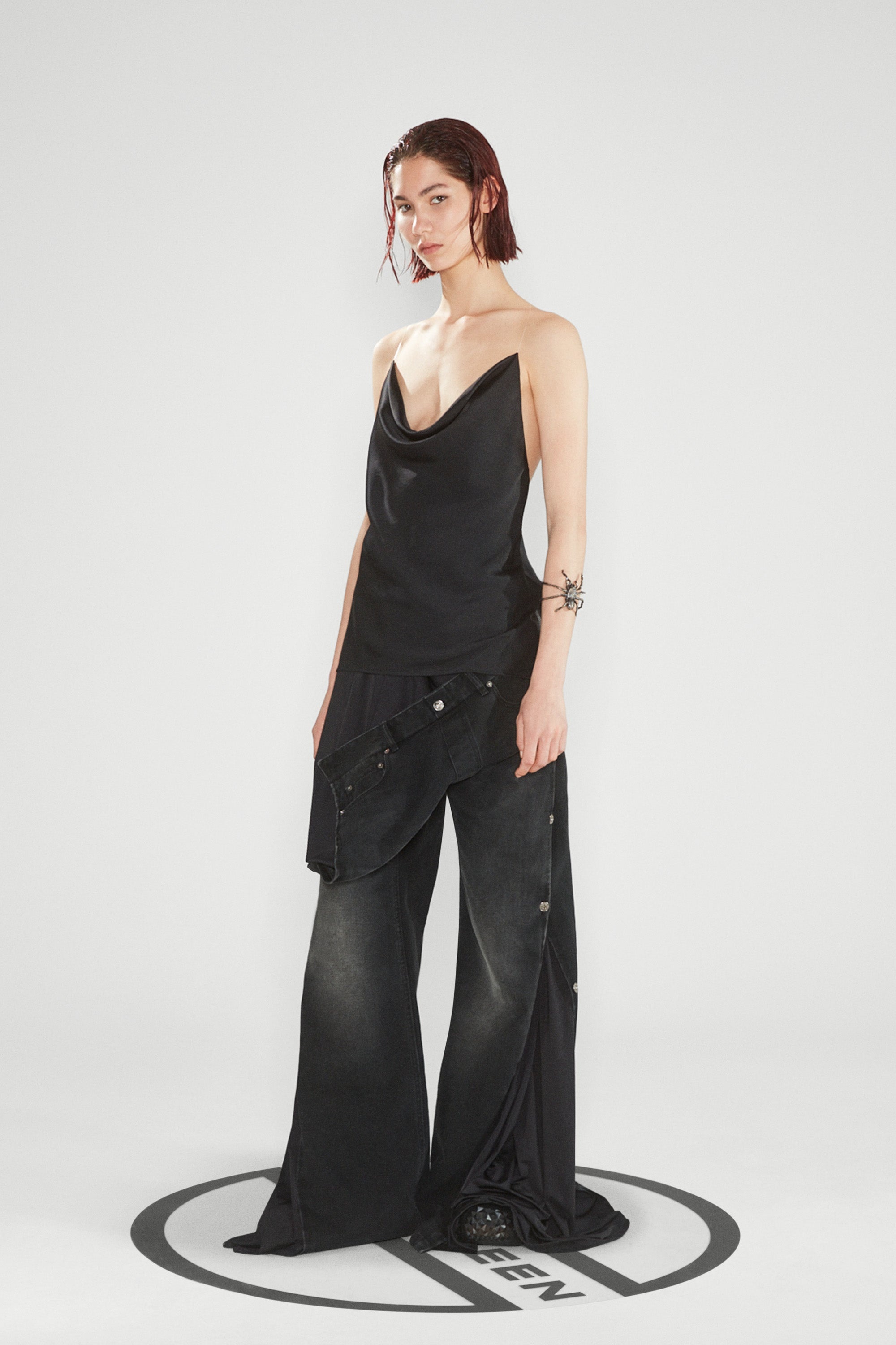 Evergreen Invisible Strap Slip Top - 3