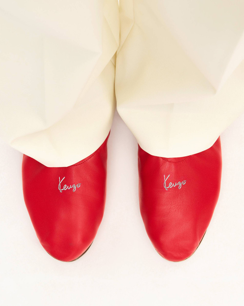 KENZO 'KENZO Ballet' ballerinas in leather outlook