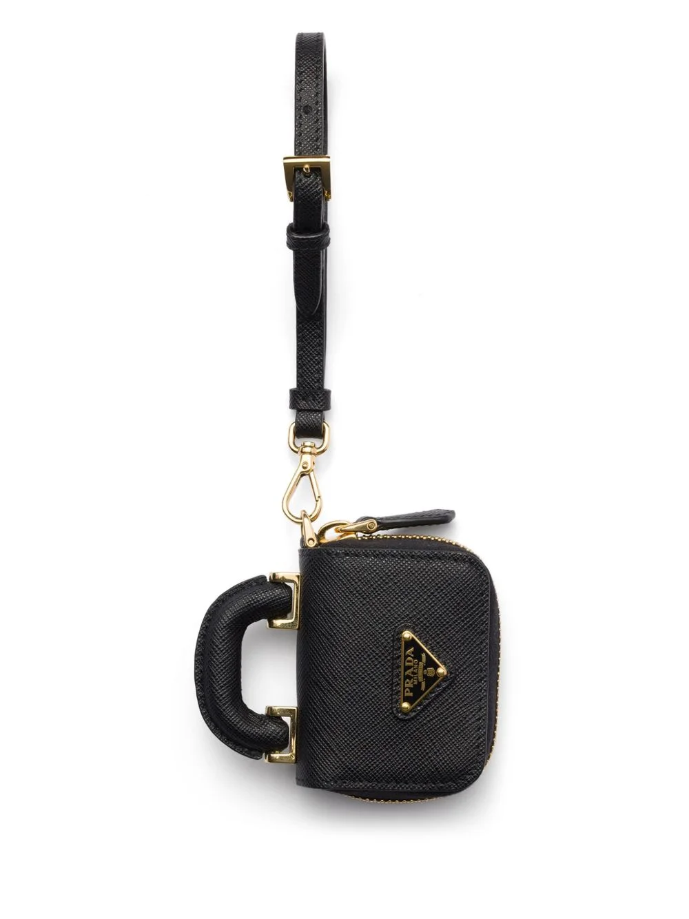 Saffiano leather AirPods case - 1