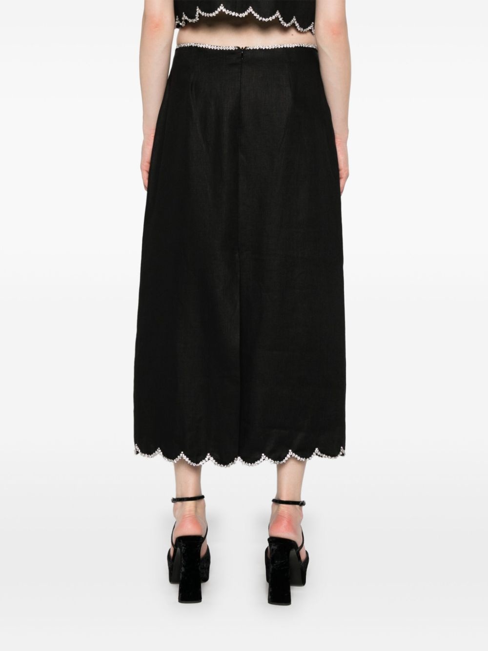 Crush midi skirt - 4