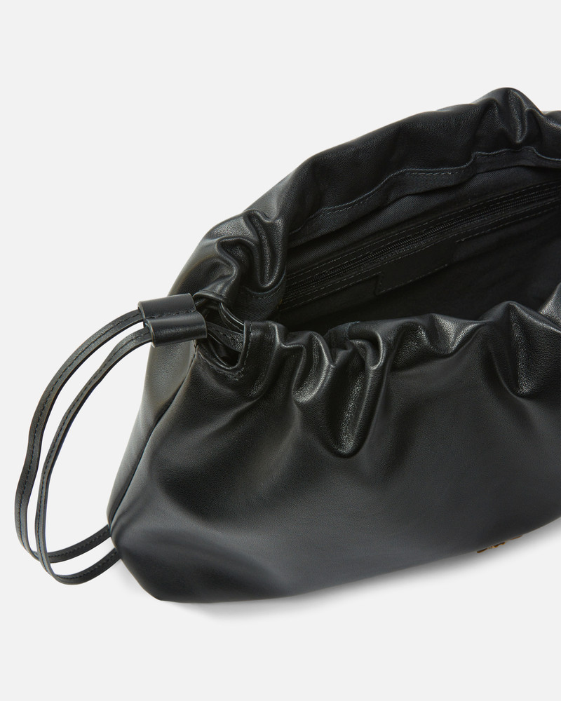 MAXI CLUTCH WITH SOFT CALFSKIN SHOULDER STRAP 4
