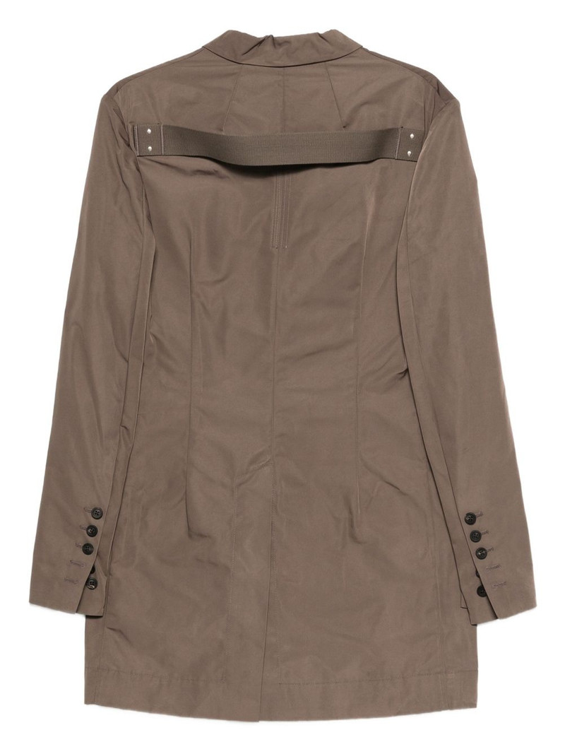 Rick Owens button panelled coat outlook
