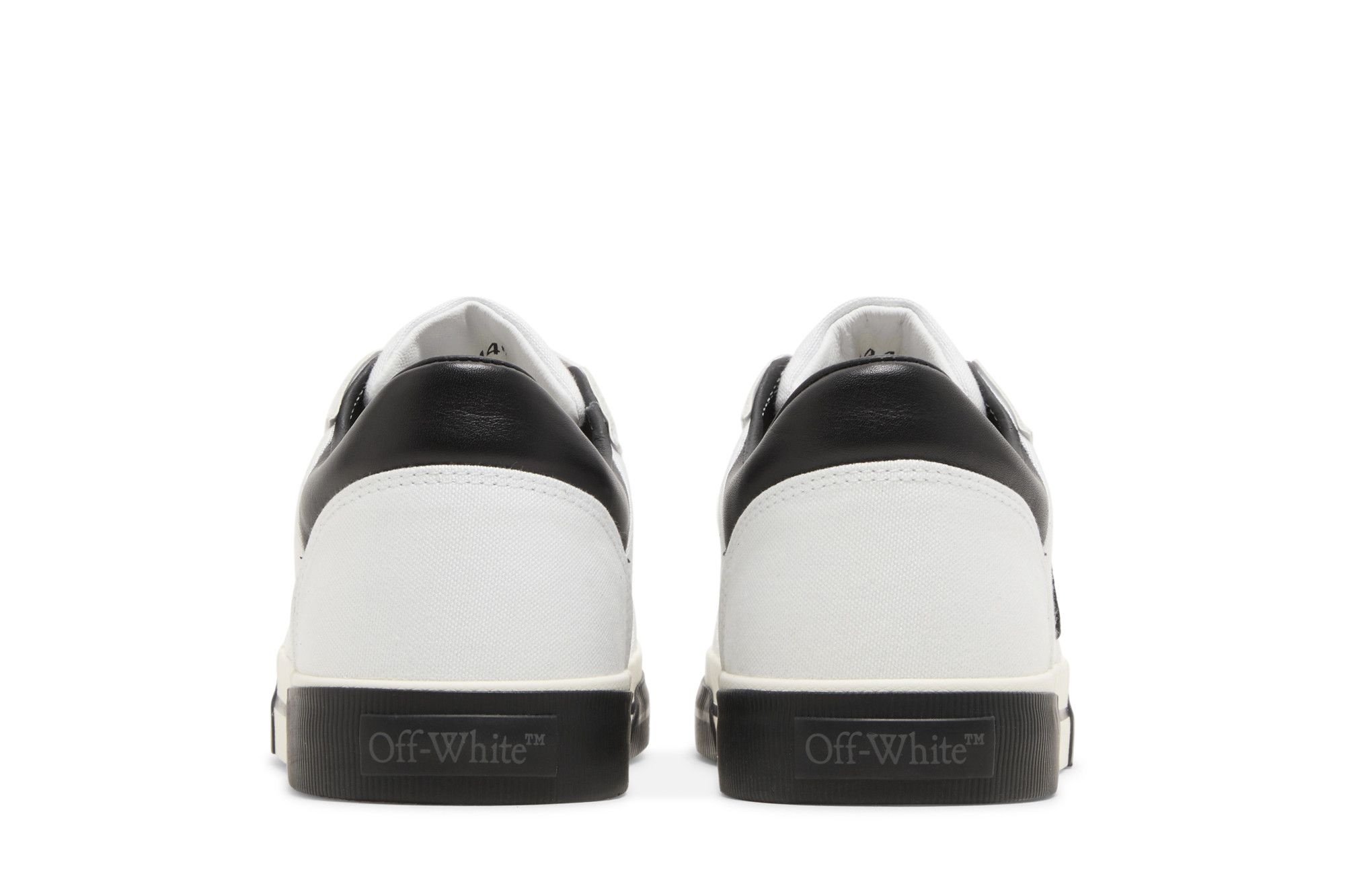 Off-White New Low Vulcanized 'White Black' - 6