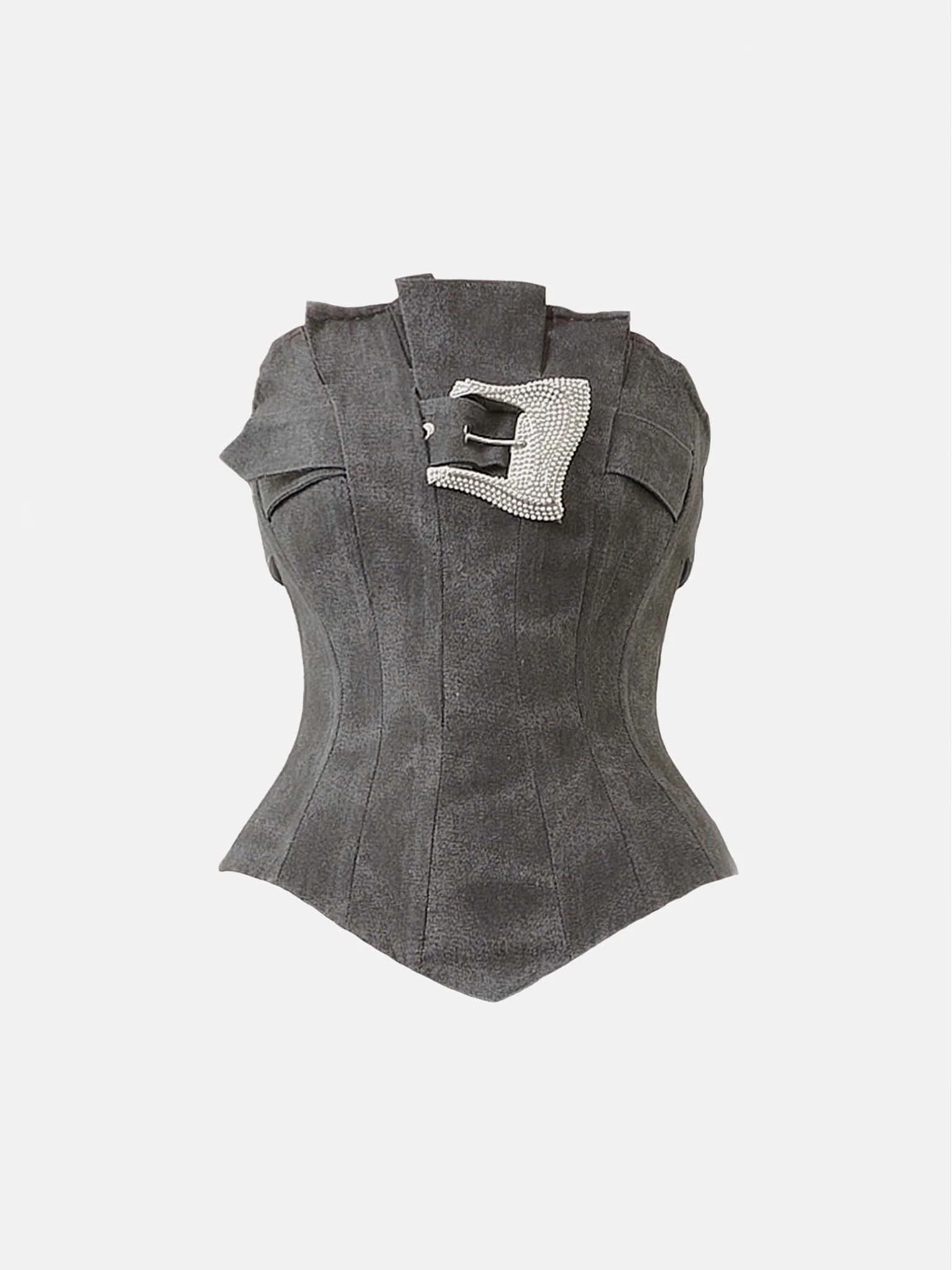 CALAMITY CORSET BLACK CANVAS - 1