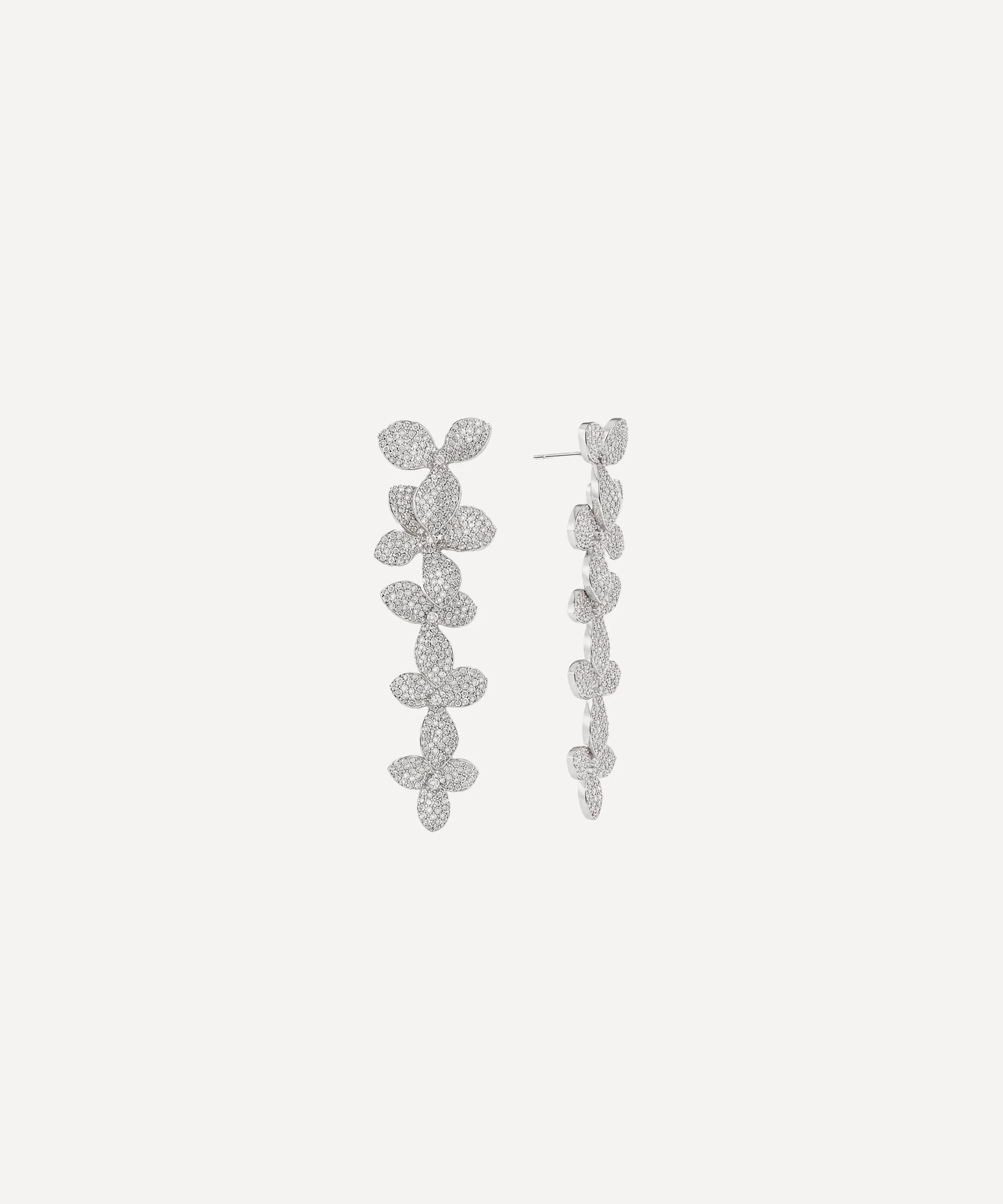 Sterling Silver Lilliana Stud Earrings - 1