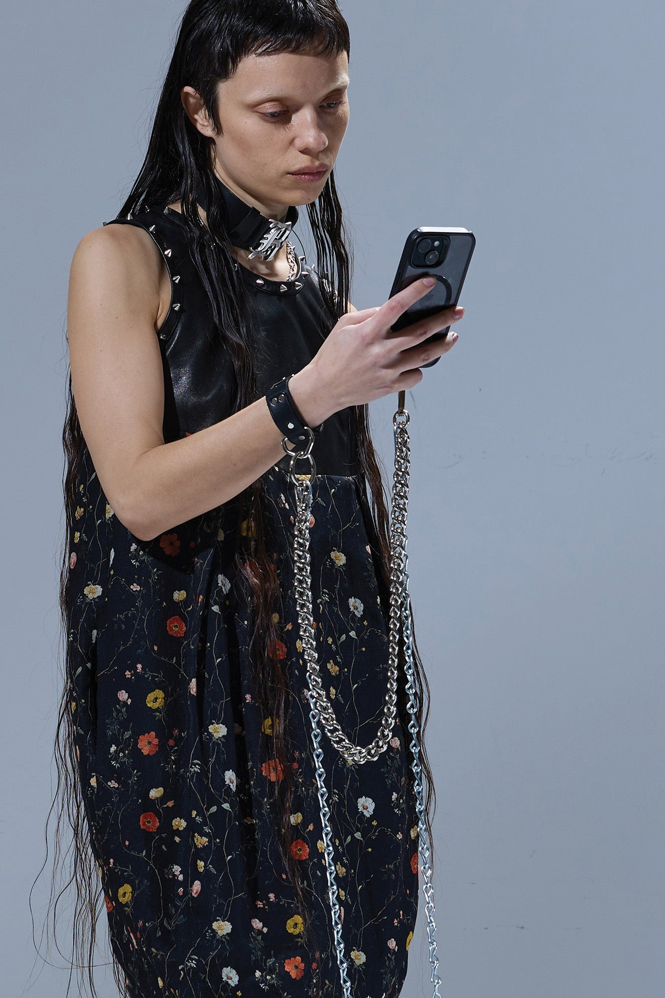 STUDDED COCOON DRESS - 2