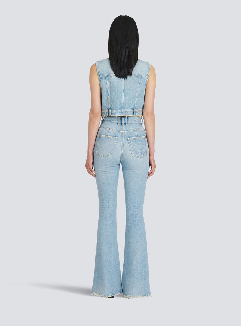 Bootcut eco-designed jeans 4