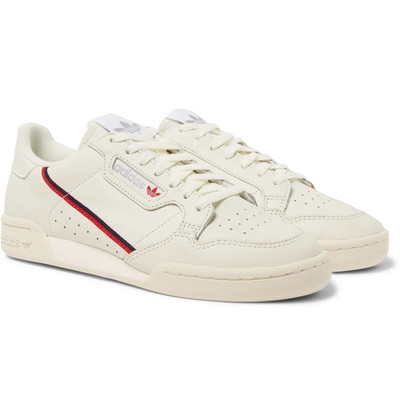 adidas Originals Continental 80 Grosgrain-Trimmed Leather Sneakers outlook