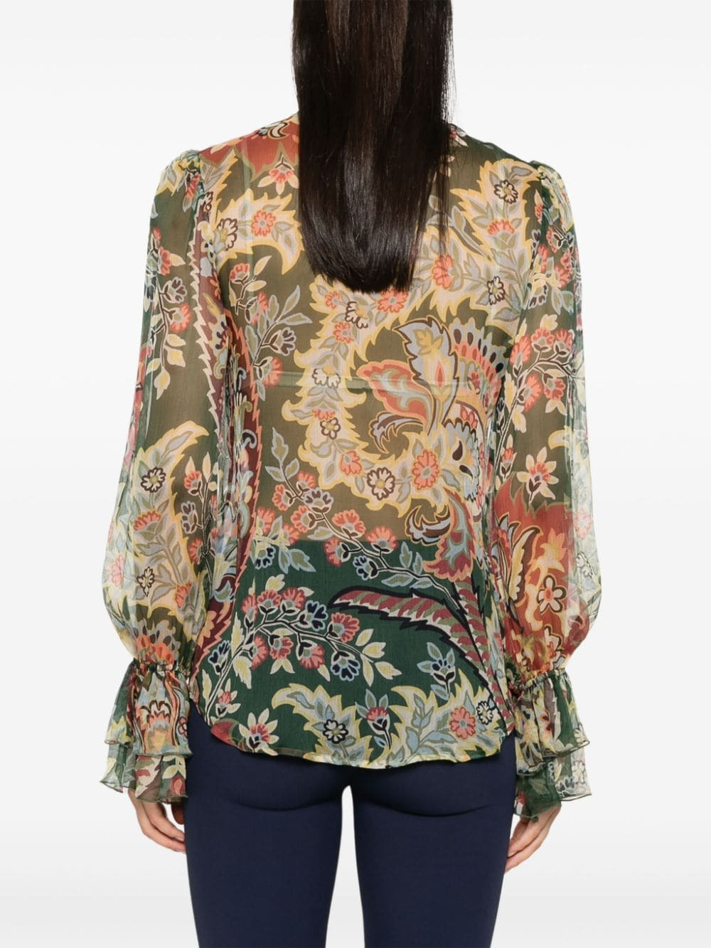 Etro Women Printed Silk Shirt - 5