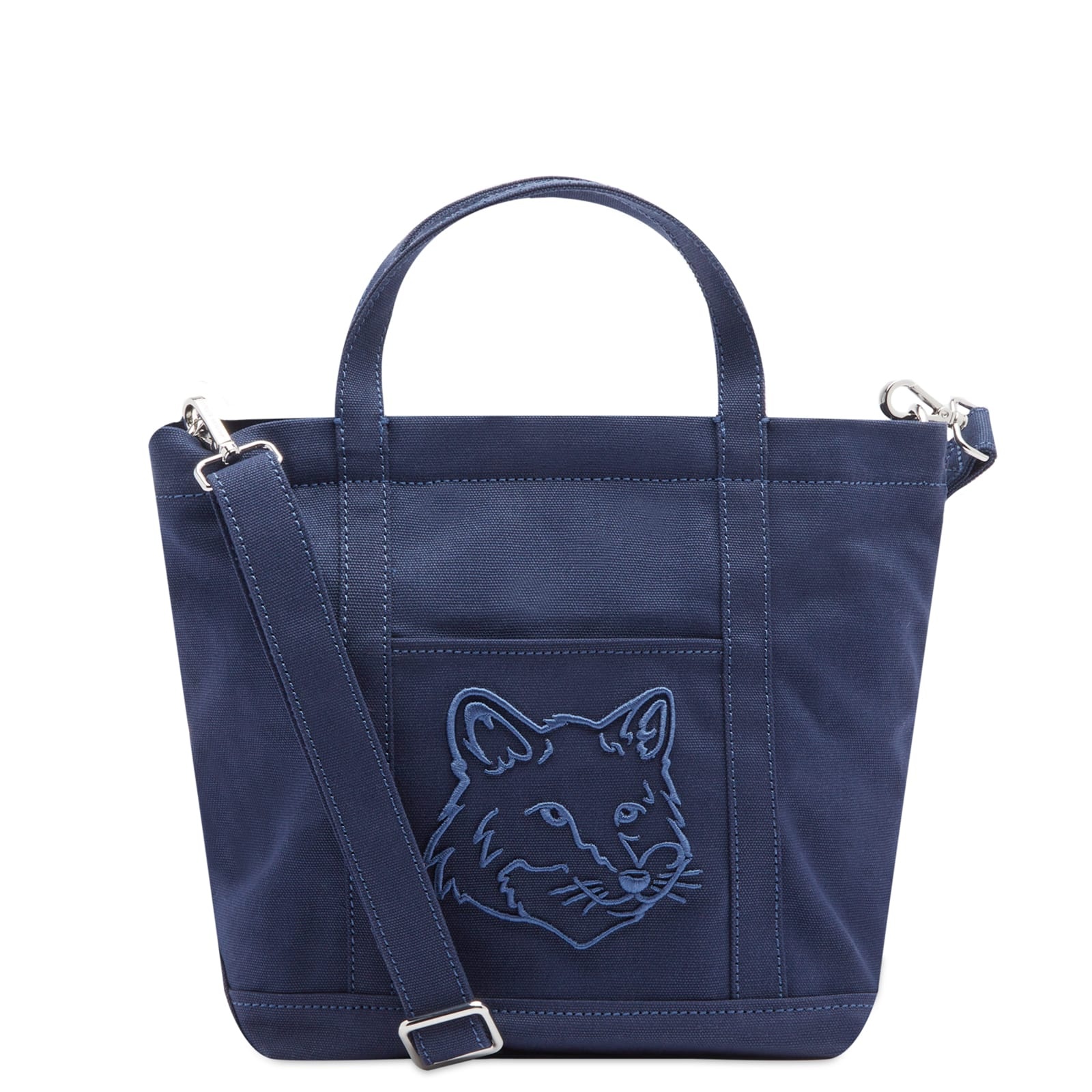 Maison Kitsune Fox Head Small Tote Bag - 1