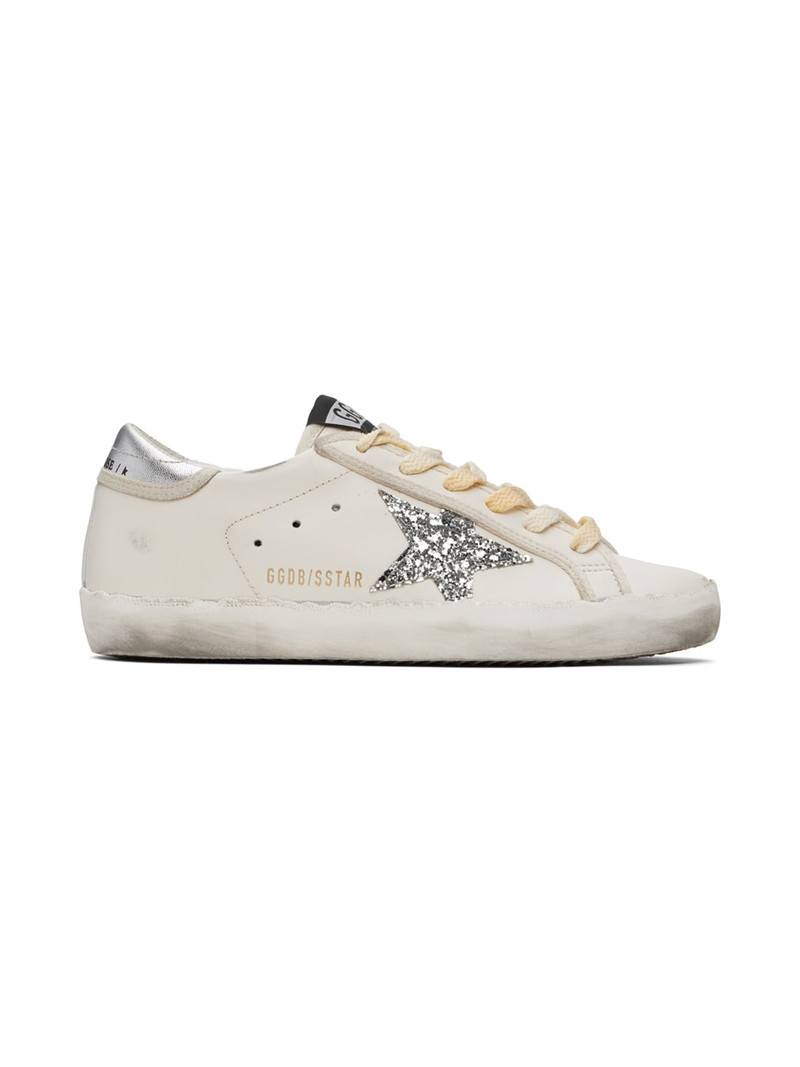 White Super-Star Sneakers - 1