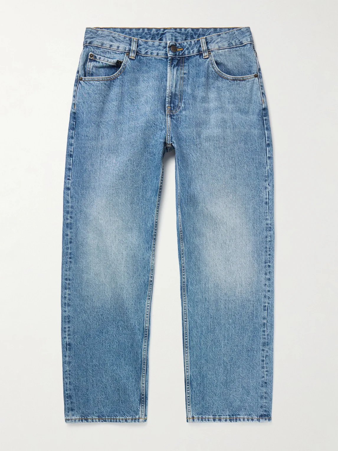 Straight-Leg Organic Jeans - 1