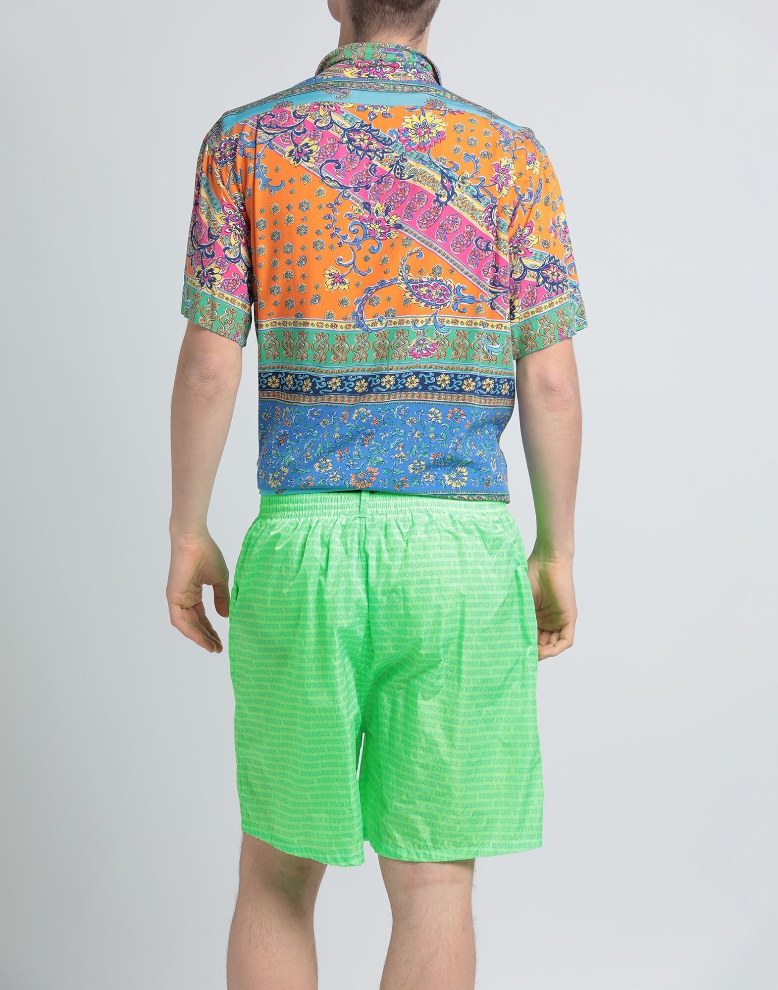 Acid green Men's Swim Shorts - 3