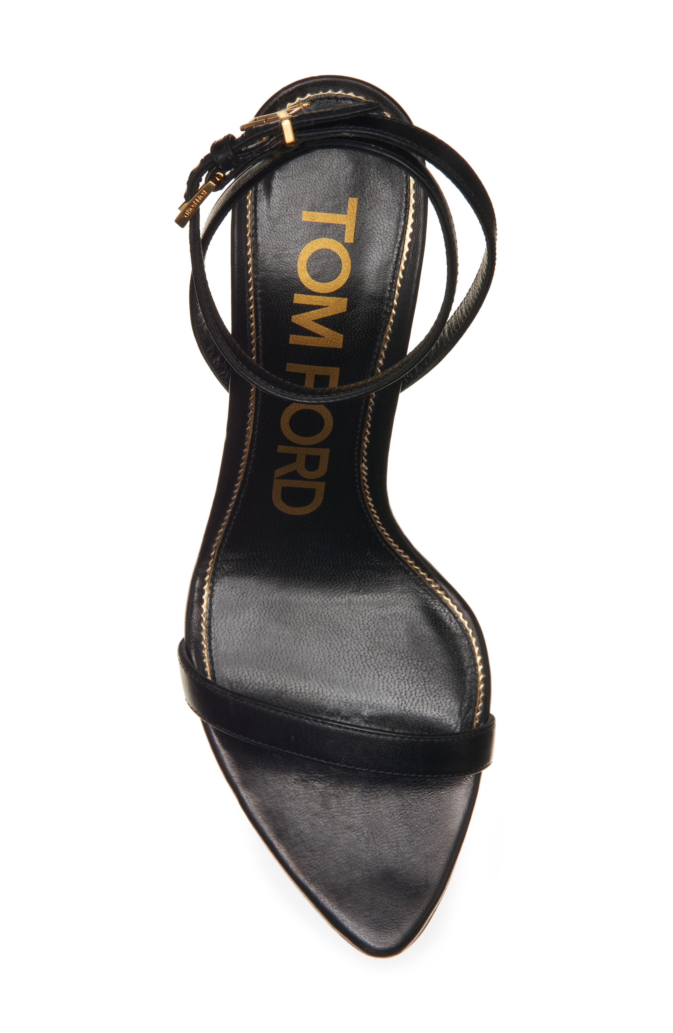 Padlock Naked Pointy Toe Sandal - 5