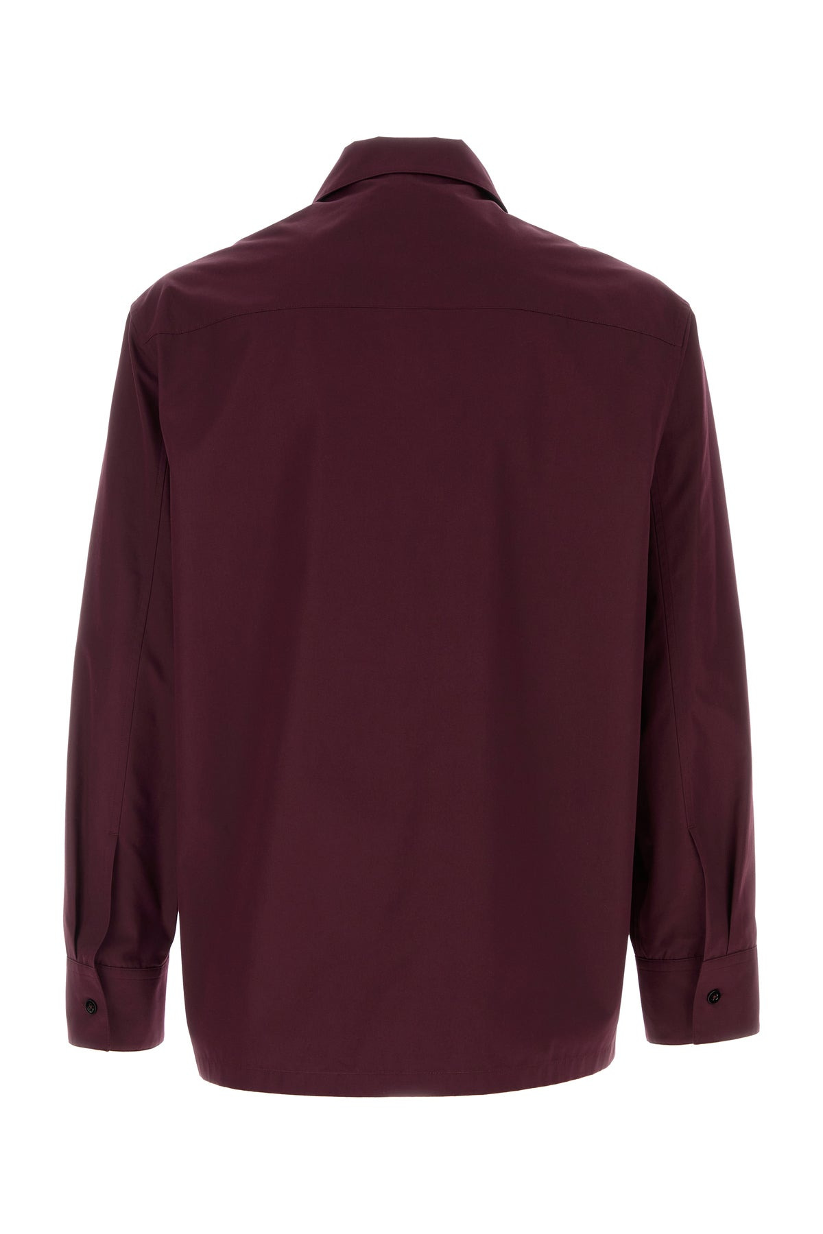 Grape poplin shirt - 2