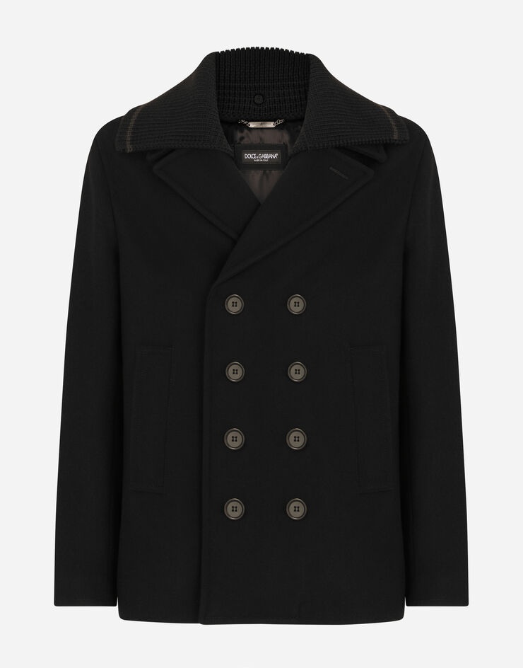 Wool and cashmere peacoat - 3