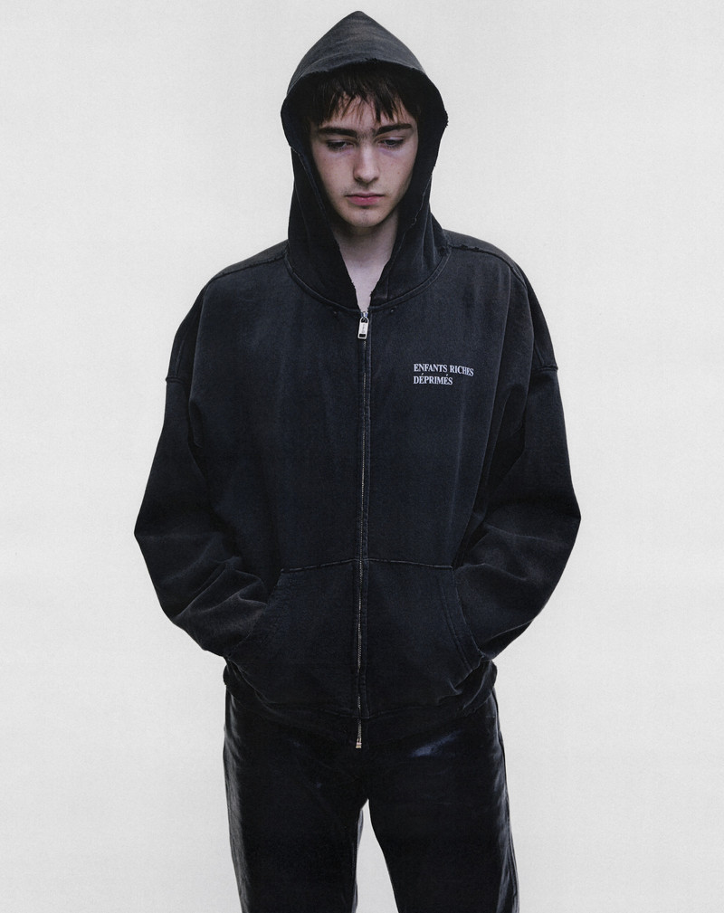 CLASSIC LOGO ZIP UP HOODIE 3