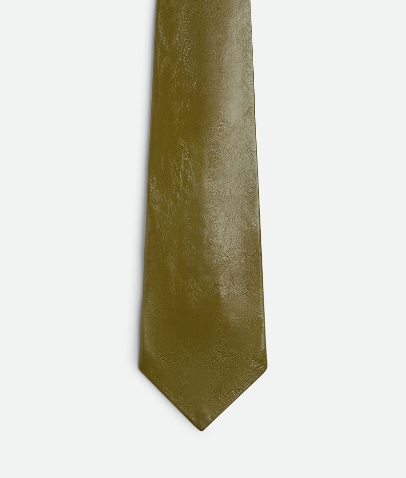 Shiny Leather Tie 1