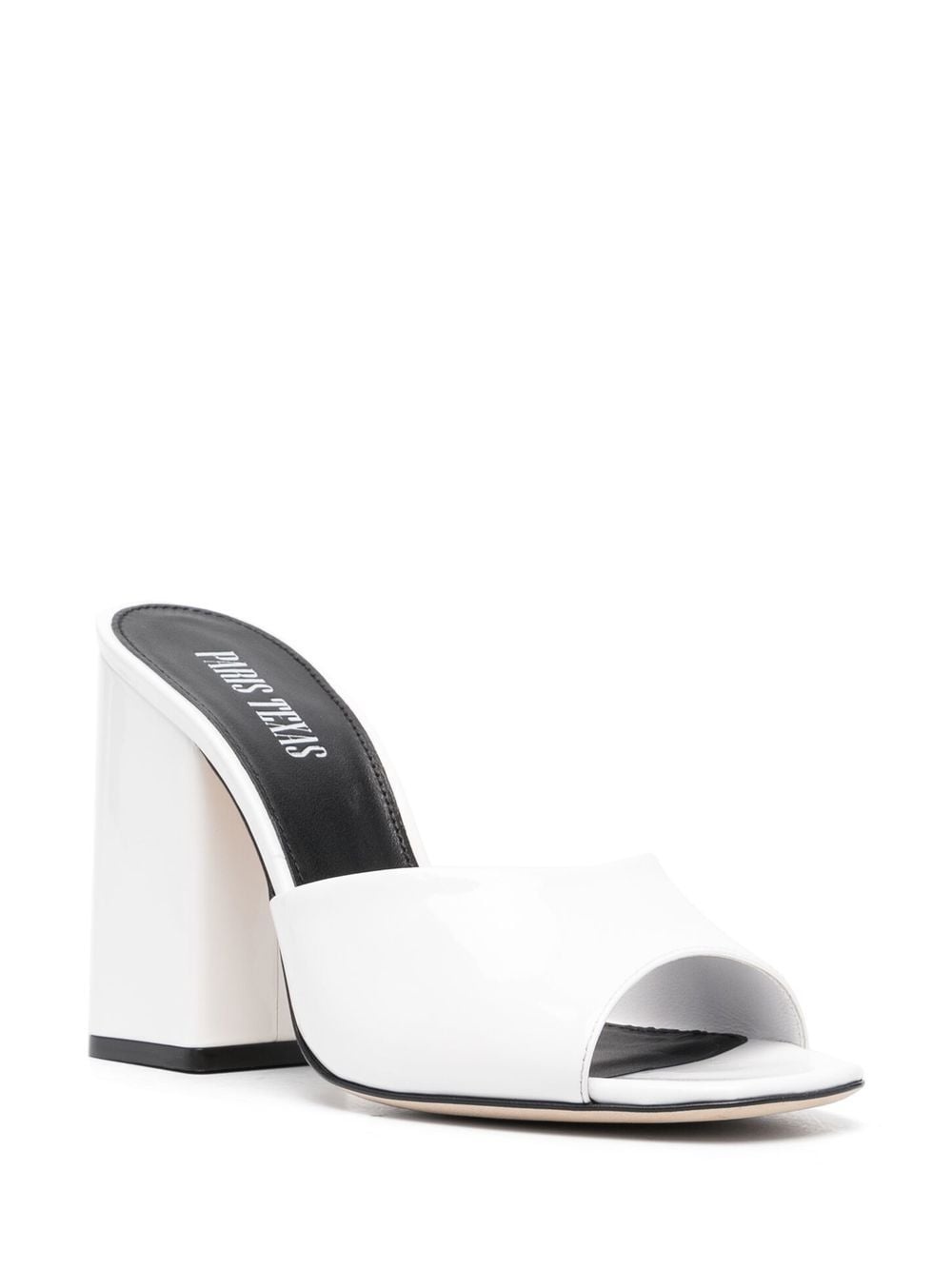 Anja 105mm leather mules - 4