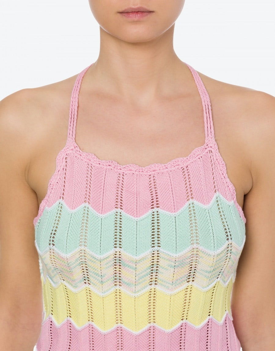 CHEVRON KNIT TOP - 4
