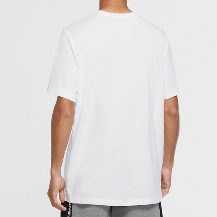 Air Jordan Dri-FIT AIR Round Neck Short Sleeve White CN3576-100 - 4