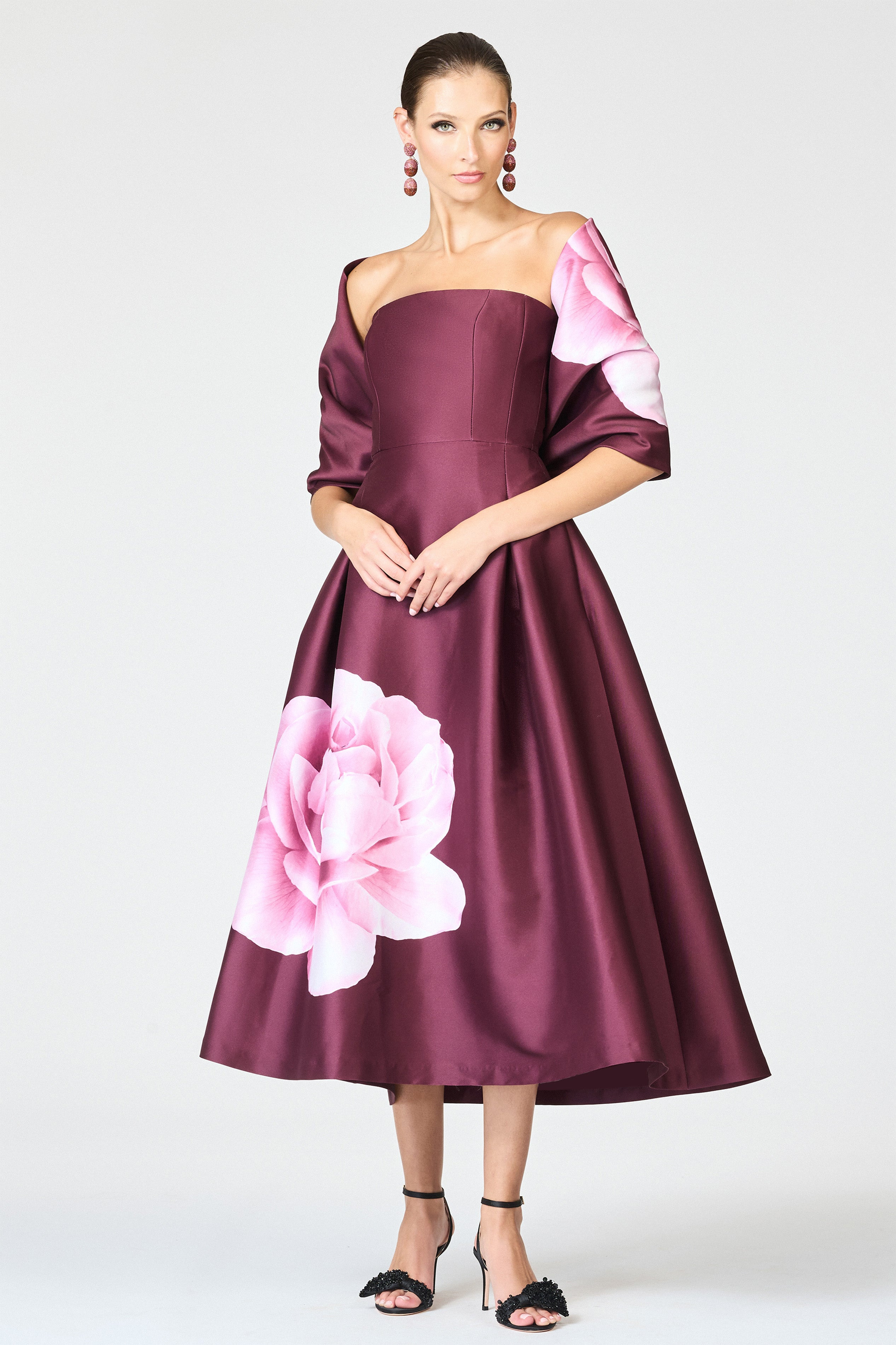 SHAY DRESS - BORDEAUX ESPERANCE - 2